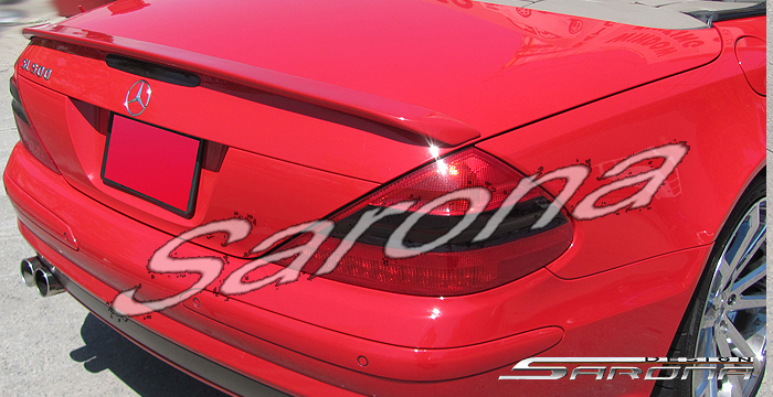 Custom Mercedes SL Trunk Wing  Convertible (2003 - 2012) - $290.00 (Manufacturer Sarona, Part #MB-040-TW)